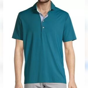 Greyson Teal Polo Shirt